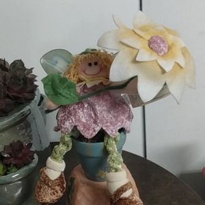 Flower Pot Fairy  Vintage Home Gifts